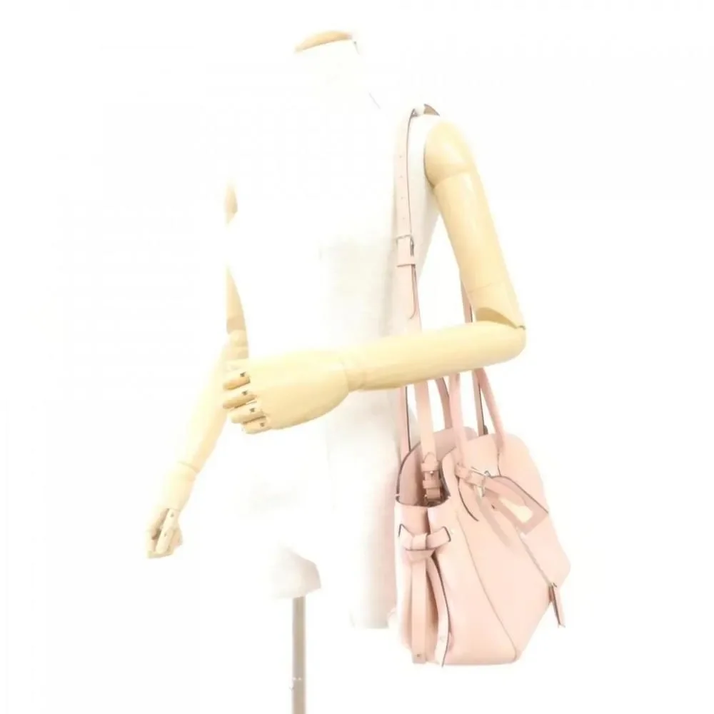 Louis Vuitton Mira Calf HandBag Rose Poudre Silver Metal Fittings